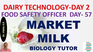 MILK: - DAIRY TECHNOLOGY DAY - 2, CRASH COURSE DAY - 57 (FSO, FSSAI, FOOD ANALYST, FOOD SI EXAMS)