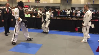 ATA Tournament of Champions 2017 Sparring Mens 4th/5th Degree Age 60+ Semi-Finals