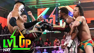 Edris Enofé & Malik Blade vs. Dante Chen & Boa: NXT Level Up highlights, Oct. 20, 2023