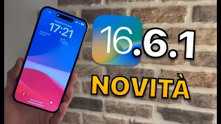 ARRIVA iOS 16.6.1 | NOVITÀ + CONSIGLI iPhone ed iPad