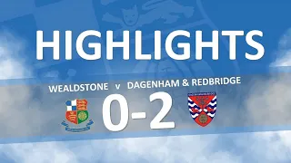 Wealdstone 0-2 Dagenham & Redbridge | Match Highlights | 28 August 2023