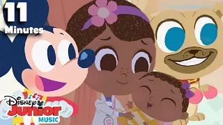 Nursery Rhymes Compilation! | 🎼  Disney Junior Music Nursery Rhymes | Disney Junior