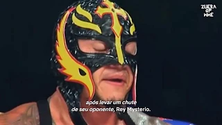 REY MYSTERIO AND PERRO AGUAYO INCIDENT