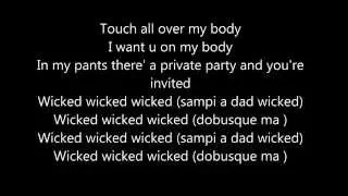 Veronica Vega - Wicked (Lyric Video) feat. Pitbull