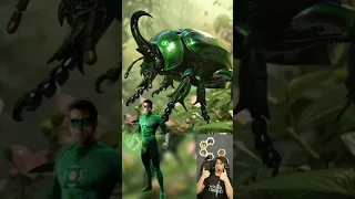 Superheroes but rhino beetle 🪲 Marvel & DC All characters #avengers #superhero  #marvel #shorts