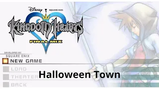 Halloween Town - Kingdom Hearts HD 1.5 Final Mix 100% Walkthrough Part 16 Game Guide No Commentary