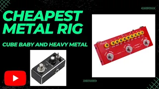 Cheapest and Budgeted Metal rig Muslady Cube Baby and Rowin Heavy Metal