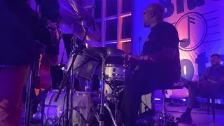 Christian McBride plays drums w/ Marcus Miller