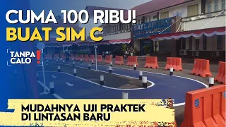 CARA BUAT SIM C di Polrestabes Medan (Tutorial uji praktek di lintasan baru!)