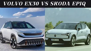 2024 Volvo EX30 VS Skoda Epiq