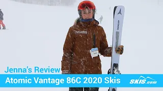 Jenna's Review- Atomic Vantage 86 C W Skis 2020- Skis.com