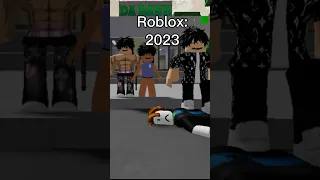 Roblox: 2017 vs 2023