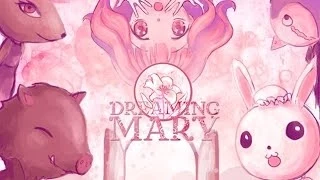 Dreaming Mary - Cute Horror Game, Manly Let's Play (All Endings)