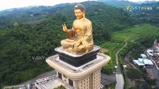 V-SKY空中攝影 2014佛光山佛陀紀念館空拍