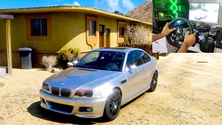 FH5 || Legendary 2005 BMW M3 || Steering Wheel Gameplays || PC 4K || Beautiful BMW M3 E46 ||