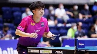 宇田幸矢 vs 英田理志 Yukiya Uda Satoshi Aida TリーグNojimaCUP2022 2022年8月13日 男子1回戦 第2コート 【卓球 Tリーグ公式】