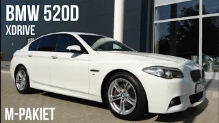 SPRZEDANY BMW 520d xDrive 190 KM M-Pakiet - Video prezentacja - pojazd na sprzedaż