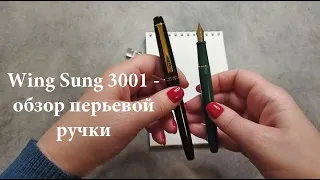 Перьевая ручка Wing Sung 3001, Китай. Перо EF (0,3 мм) - обзор.