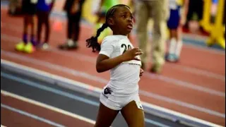 5 year old Leighla Herriott | 400m Run Meet Record