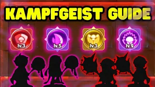 (KAMPFGEISTER MACHEN DICH UNBESIEGBAR !!!) Legend of Mushroom - Simple "Kampfgeist" Guide | German