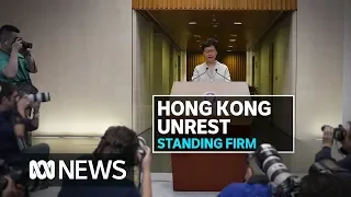 Carrie Lam defiant despite election setback | ABC News