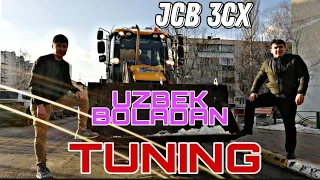 JCB3CX TUNING QILGAN UZBEK TROKTORISTI 👍🚜