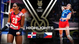 🇩🇴 DOM vs. 🇨🇿 CZE - Highlights | Women's OQT 2023