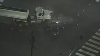 Police Pursuit In OC Ends In Collision With Big Rig Carrying Jet Fuel, Attempted Carjackings