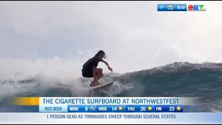The Cigarette Surfboard on CTV Live