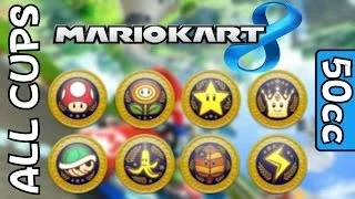 Mario Kart 8 - All Cups & Courses on 50cc (part 1)