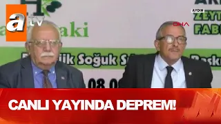 Canlı yayında deprem anı! - Atv Haber 30 Ekim 2020