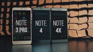 Какой Xiaomi Redmi Note лучше купить? Битва Note 3 Pro против Note 4 против Note 4X.