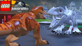 LEGO Jurassic World - Full Game Walkthrough