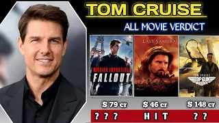 Tom Cruise All Movies Verdict ( 1981 - 2024 ) Tom Cruise All Hit and Flop Movies List | Tomb Raide