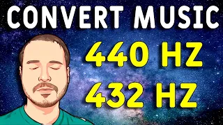 How to Convert Music from 440 hz to 432 hz Tutorial