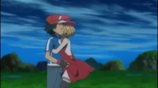 Serena Hugs Ash