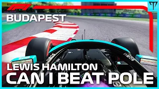 Trying to BEAT Hamilton's Hungarian GP POLE Lap