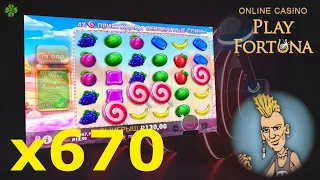 ЗАНОС на СТРИМЕ х670 СЛОТ SWEET BONANZA КАЗИНО Play Fortuna