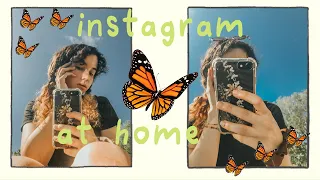 AT HOME INSTAGRAM PICTURE IDEAS! aesthetic posts for ig, creative  photo shoot & tips and tricks!