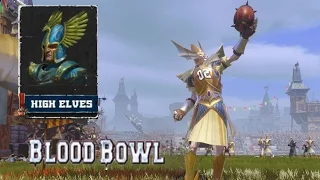 Blood Bowl 2 - Multiplayer Game - High Elves vs Bretonnians