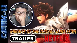 TRAILER DE KNIGHTS OF THE ZODIAC SAINT SEIYA DE NETFLIX [REACTION]