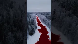 Blood River🤯😳, Russia#travel #destinations #explore #beautiful