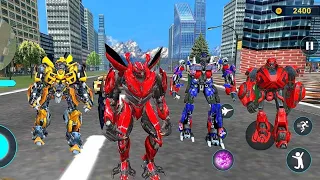 Autobot transformers _ Bike Jet Robot Car Transformation _ android gameplay