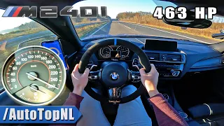 463HP BMW M240i on AUTOBAHN [NO SPEED LIMIT] by AutoTopNL