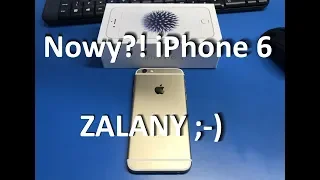 iPhone 6 Nowy?! Zalany, diagnoza.