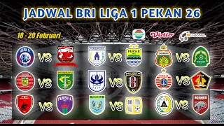 Jadwal Liga 1 BRI - Pekan 26 | Arema FC vs Madura - Persipura vs Persib