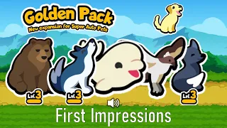 My First Golden Pack Runs! (Super Auto Pets)