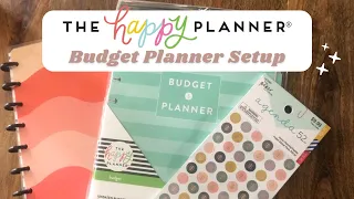 The Happy Planner Budget Extension Pack Overview & Setup! | Cash Envelope System Budgeting