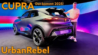 Cupra UrbanRebel: Der Elektro-Kleinwagen startet 2025 auch als VW und Skoda | Erster Check | Review