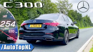 2021 Mercedes C Class C300 | 0-254KM/H ACCELERATION & TOP SPEED by AutoTopNL